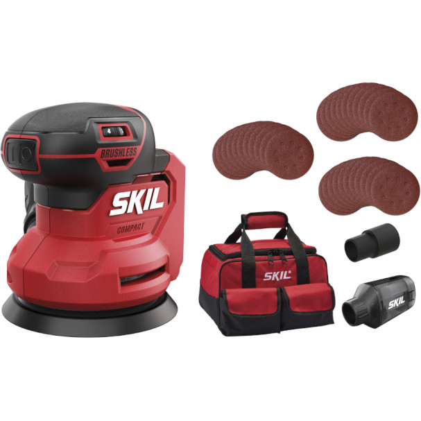SKIL 3751FA COMPACT random orbit sander with VS dial SR1E3751FA