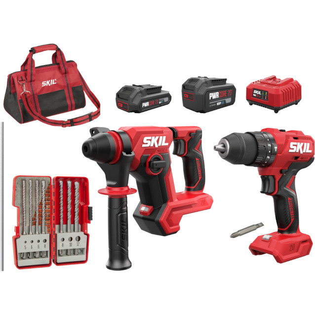 SKIL 3362 EA Combo brushless Drill percussion y Hammer SDS brushless CK1E3362EA