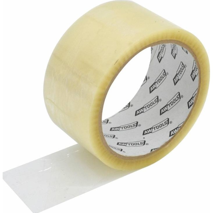AWTOOLS CLEAR PP PACKING TAPE 48mmx54m AW26300